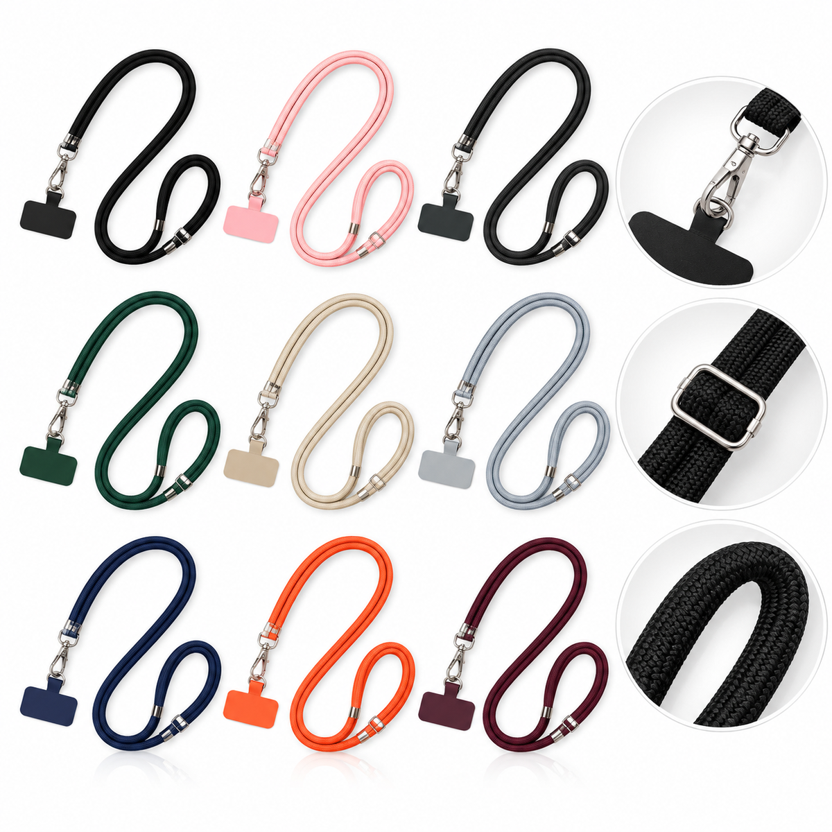 Adjustable Mobile Phone Necklace Lanyard